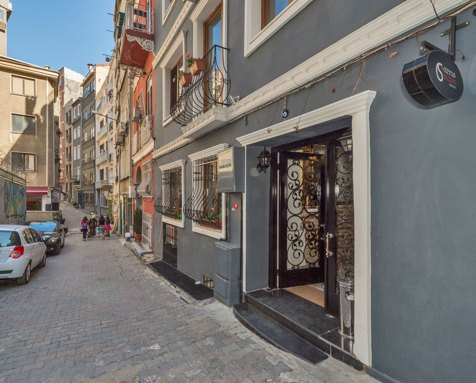 Cirrus Suites Tomtom Istanbul Exterior foto