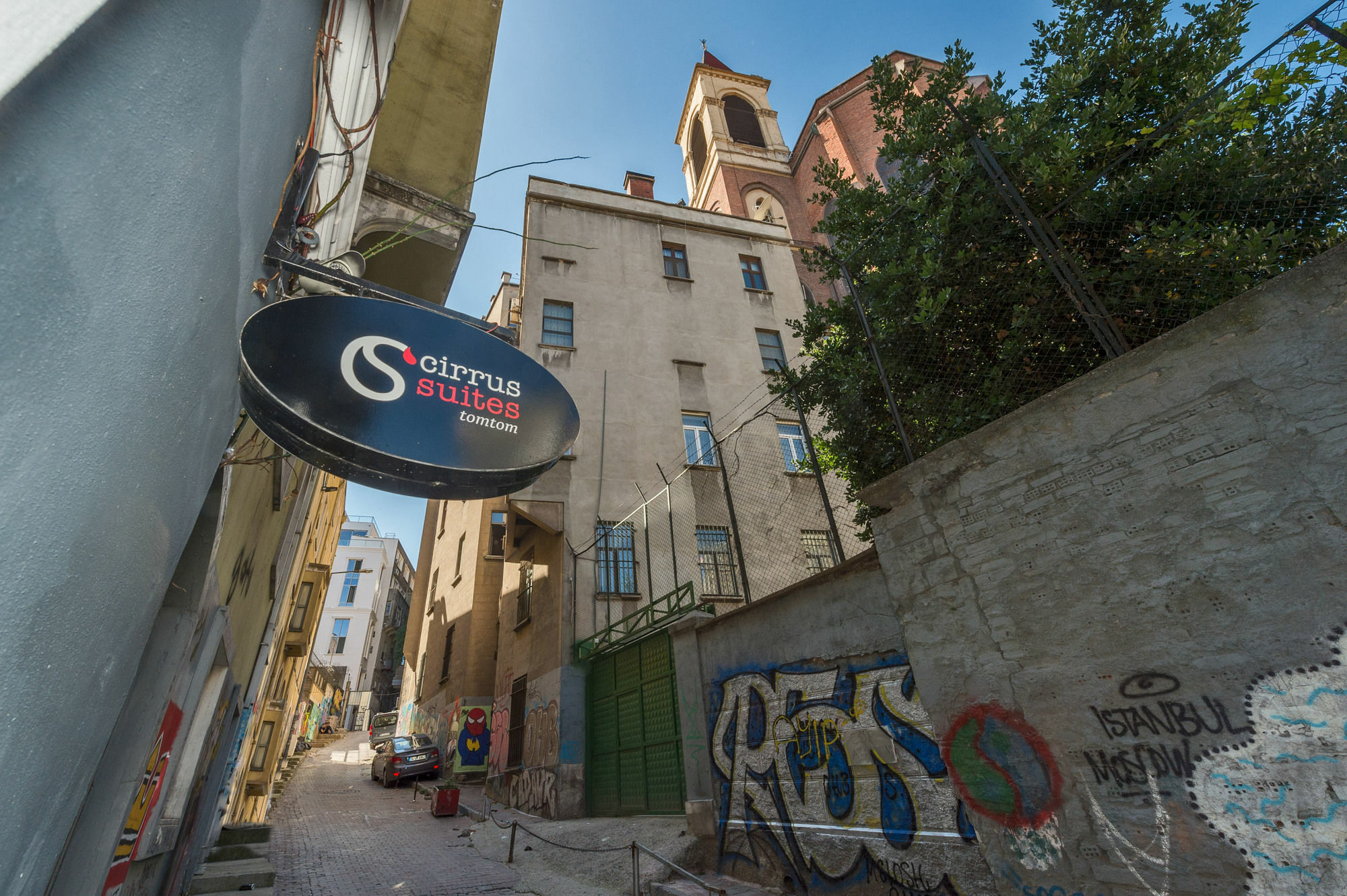 Cirrus Suites Tomtom Istanbul Exterior foto